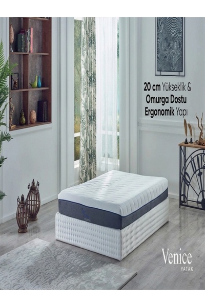 MAXX COMFORT YATAK Venice Visco Yatak - 20 cm Yükseklik 100 DNS Visco Akıllı ...