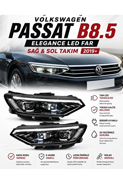 Genel Markalar Passat b8.5 elegance Led far takımı 2019+