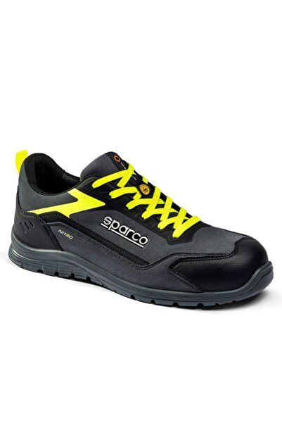 Sparco Nitro Advanced Kalle S3S SR FO SC ESD Γκρι/Φωσφοριζέ Κίτρινο EN ISO 20...