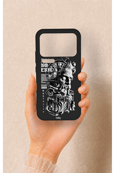 Vip Case Mi 17 Pro Max Uyumlu Fear No Evil Desenli Silikon Kılıf