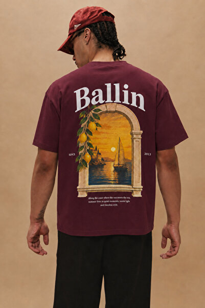 Tarz Cool Majica - Bordo