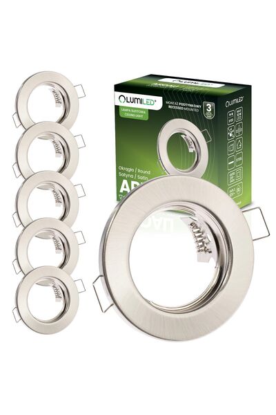 Lumiled 6x Downlight cu halogen Rotund Satinat GU10 MR16 ARDALI