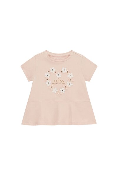Guess Tricou de fată K6GI20K6YW4 Roz