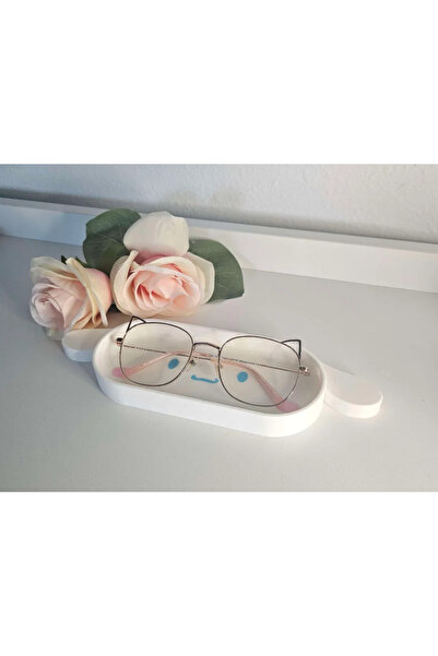 Genel Markalar Cinnamoroll Figürlü 3D Baskı Dekoratif Gözlük Standı ve Tutucu...