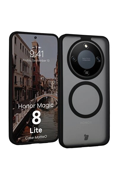 BizonMobile 2 σε 1 Θήκη MatteO και Σκληρυμένο Γυαλί Περιμετρικής Προστασίας γ...