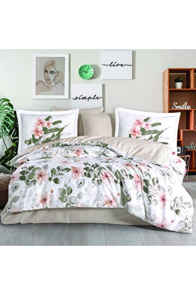 Hobby home collection Calderon Somon - Çift Kişilik Saten Nevresim Takımı