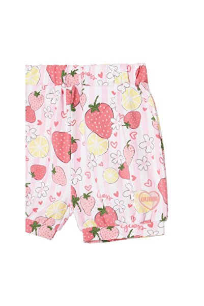 Guess Set body și pantaloni scurți pentru fete S6GG05K6YW4 Roz