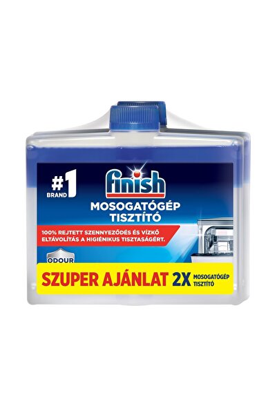 Finish Lichid de curățat mașina de spălat vase, Regular, 2 x 250 ml