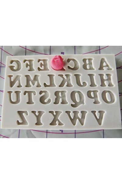 Siliko World Silicone Candle Mold Candy Dough Mold Alphabet Mold