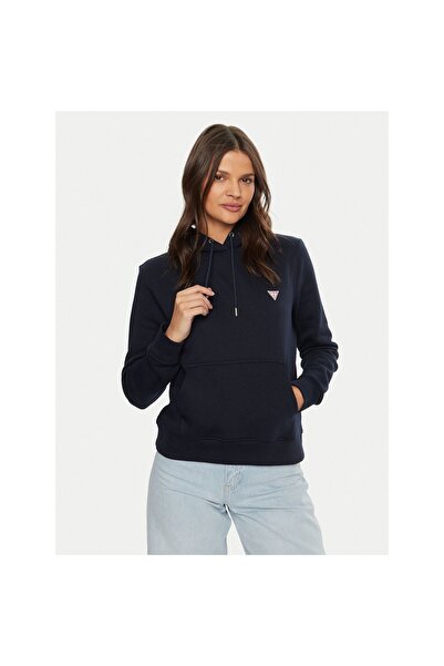 Guess Jeans Bluză de damă W4YQ04KC811 Albastru închis