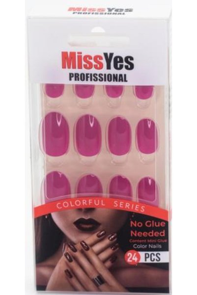 MissYes أظافر صناعية من ماركة Miss Yes موديل YS 83 - لمظهر أنيق وطبيعي
