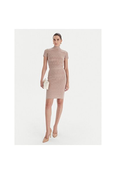Guess Fustă creion de damă 5BGD005661Z Bej