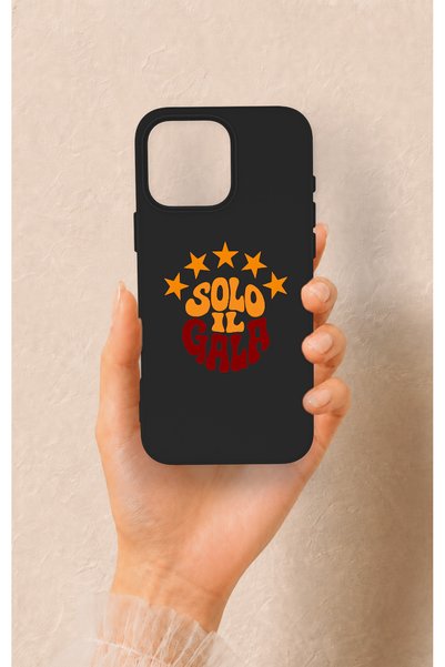 Vip Case حافظة سيليكون بنمط Solo IL Gala متوافقة مع iPhone 16 Pro Max