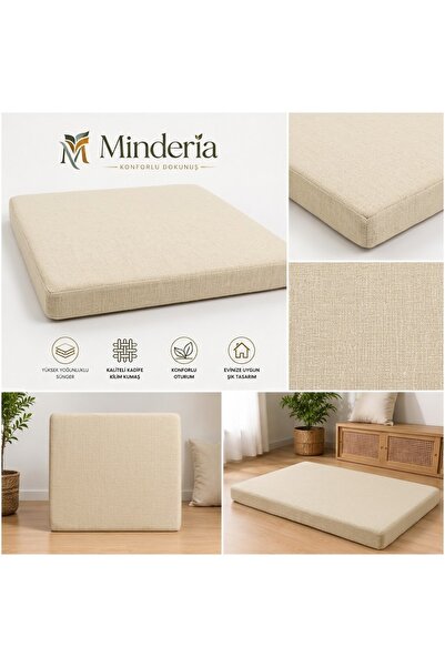 MİNDERİA DEİSİNG MİNDERİA 50x50x5 cm süngerli sandalye Minder