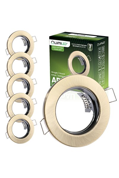 Lumiled 6x Downlight cu halogen Rotund Antichizat GU10 MR16 ARDALI