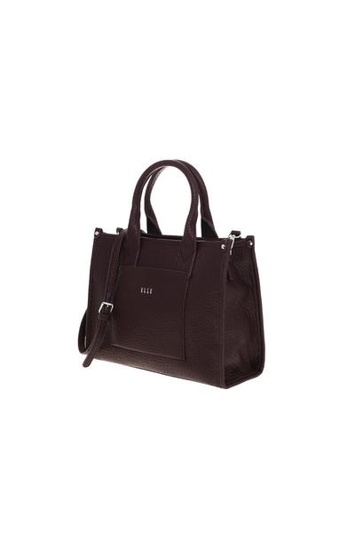 ELLE Γυναικεία τσάντα tote 8229 |   Σοκολάτα