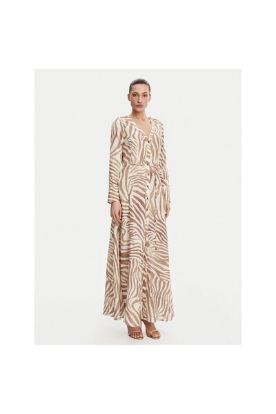 Guess Rochie cămașă de damă 5GGK087314A Bej