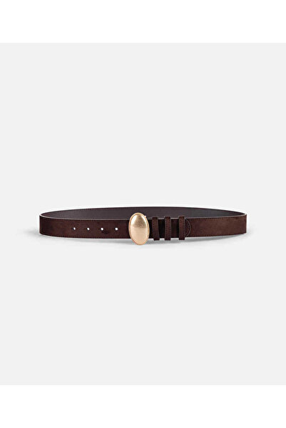 İpekyol Oval metal tokalı kemer