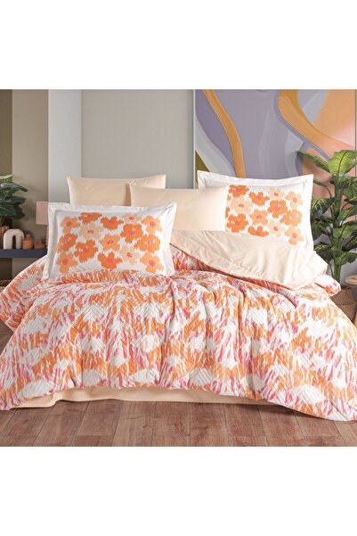 Hobby home collection Penny Mercan - Çift Kişilik Poplin Kapitone Nevresim Ta...