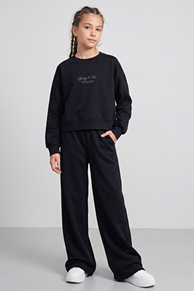 ww waka waka kids store Girl's "Sporty & Chic" Printed Spanish/Wide-Leg Sweat...