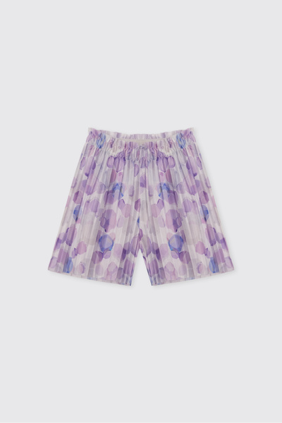 Panço Baby Girl Lilac Shorts