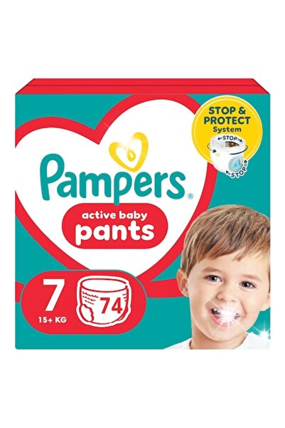 Pampers Scutece-chiloțel, mărimea 7, 17-25 kg, set de 74 de bucăți, protecție...