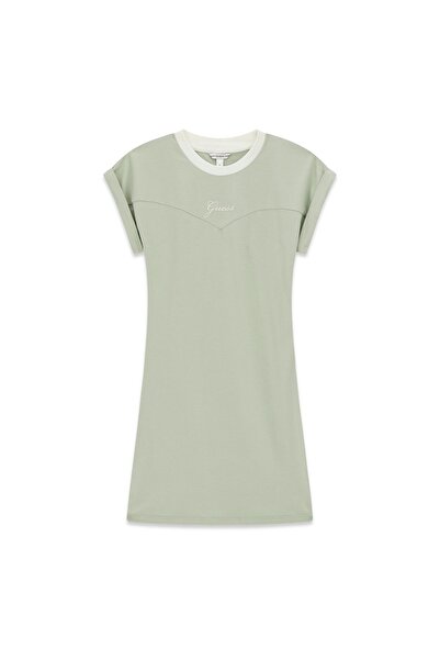 Guess Rochie de zi cu zi pentru fete J6GK03J1314 Verde
