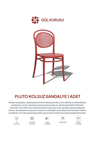 Daim Plastik PLUTO LÜX CAFE & RESTAURANT SANDALYESİ