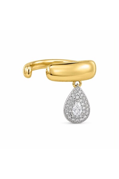 neslyaccessories Drop stone ear cuff