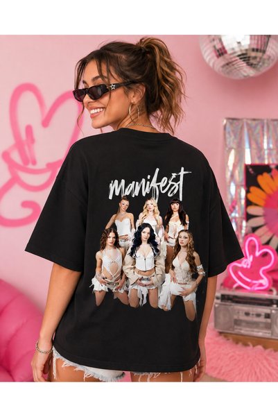 fingerjewerly T-Shirts - Black - Oversize