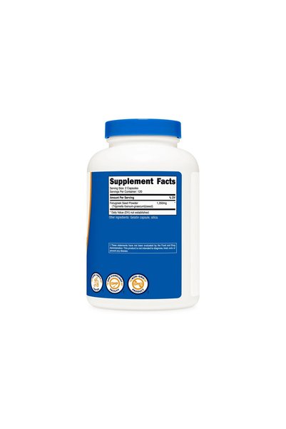 Nutricost الحلبة 1350 ملغ 240 كبسولة - مستخلص نبات الحلبة ومكمل غذائي