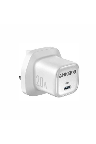 Anker شاحن حائط بقوة 20 واط مع منفذ Type-C - أبيض