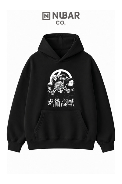 Grafftee Clothing Φούτερ - Μαύρο - Casual