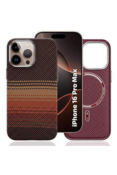 CROWNYX Magnetic Case for iPhone 16 Pro Max | Slim Shockproof Hybrid Protecti...
