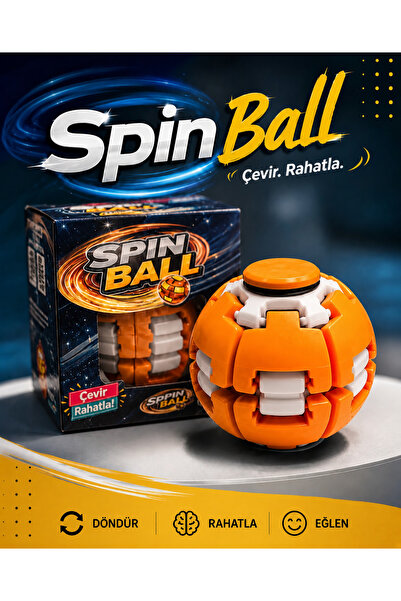 hauswert Stres Topu Duyusal Oyuncak - SpinnBall Stretch Oyuncak 1 Adet