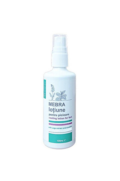 Mebra Lotiune Antiperspiranta Picioare Spray Mebra, 100ml