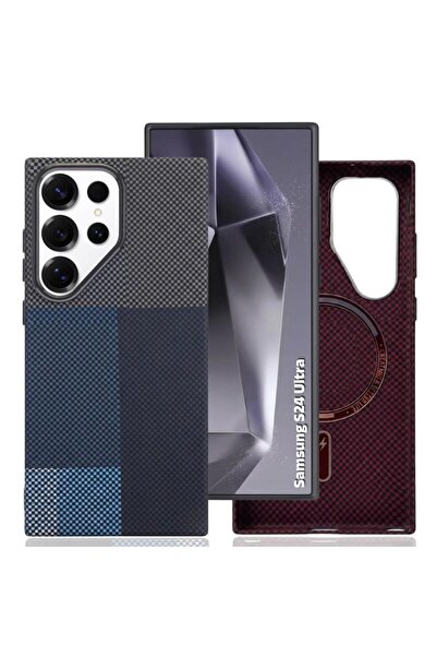 CROWNYX Magnetic Case for Samsung Galaxy S24 Ultra|Slim Shockproof Hybrid Pro...