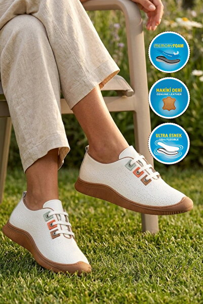 Voyager Flats - White - Short heels (1–4 cm)