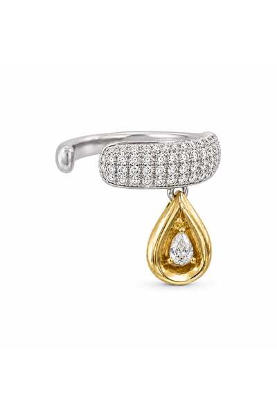 neslyaccessories Drop stone ear cuff