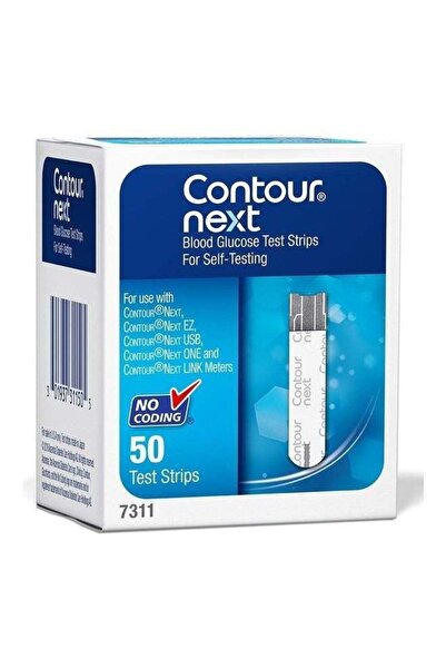 Contour Next 50-Piece Original Blood Glucose Test Stripes