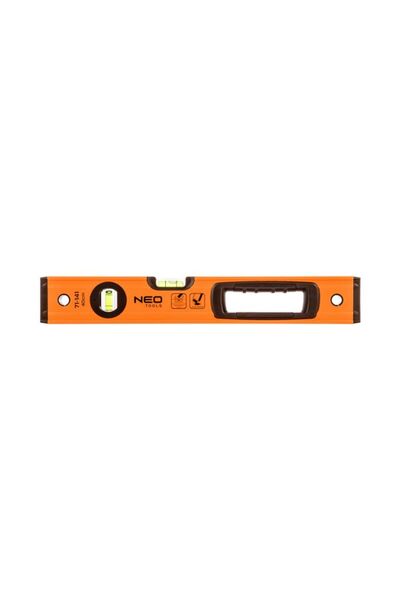 NEO Nivelă din aluminiu S 400, 3 nivele, 2 mânere, 40cm - T N71-141