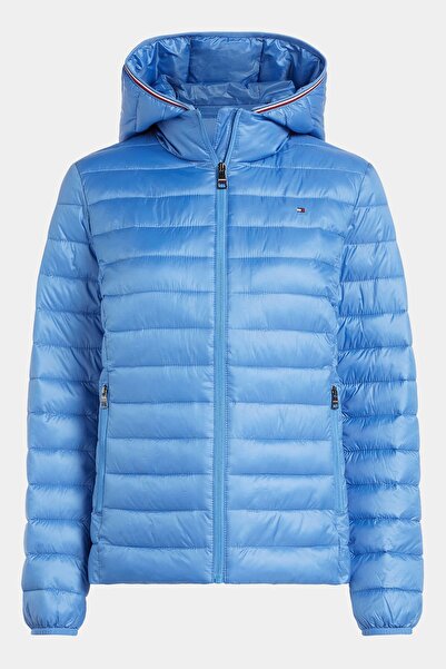 Tommy Hilfiger Jachetă de tranziție pentru femei WW0WW38927 albastră