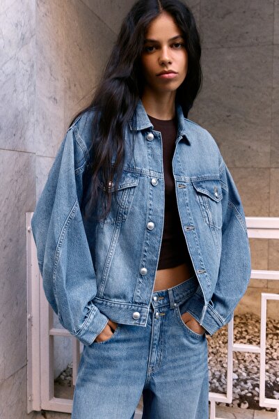 Bershka Oversize denim ceket