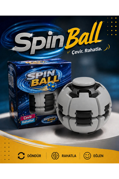 hauswert Stres Topu Duyusal Oyuncak - SpinnBall Stretch Oyuncak 1 Adet