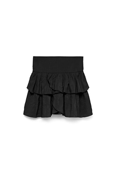 Vero Moda Fustă mini de damă 10336425 Negru
