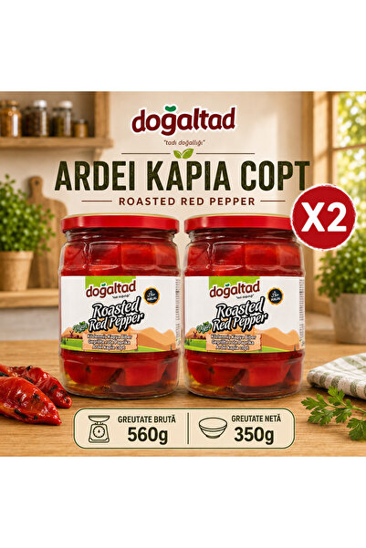 DOĞALTAT Ώριμες Πιπεριές Κάπια, Σετ 2 x 560 γρ.