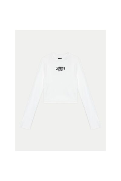 Guess Tricou stretch pentru fete, regular fit