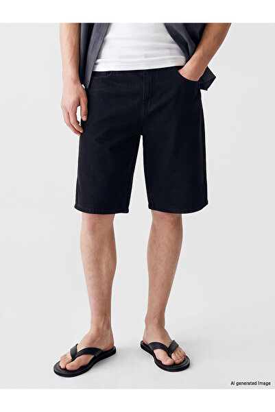 LC Waikiki Maternity Shorts & Bermuda Shorts - Black - Not specified