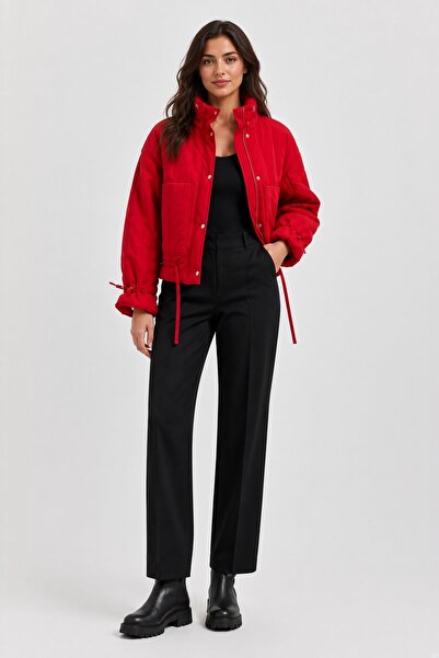 lovmi Winter Jackets - Red - Puffer