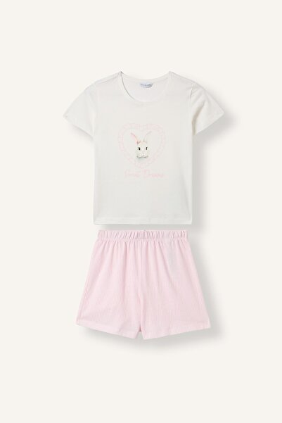 DeFacto Pajama Sets - Pink - Normal Size